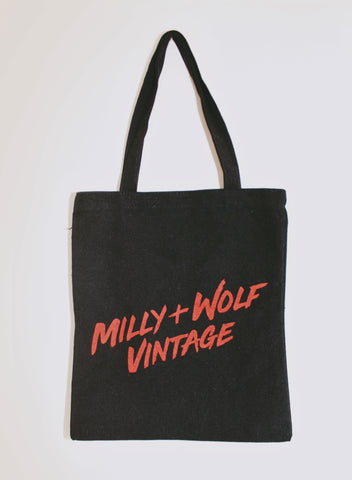 MILLY & WOLF VTG TOTE BAG